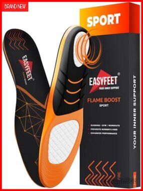 Running & Sport Insoles for Men & Women - Athletic Sneaker Inserts